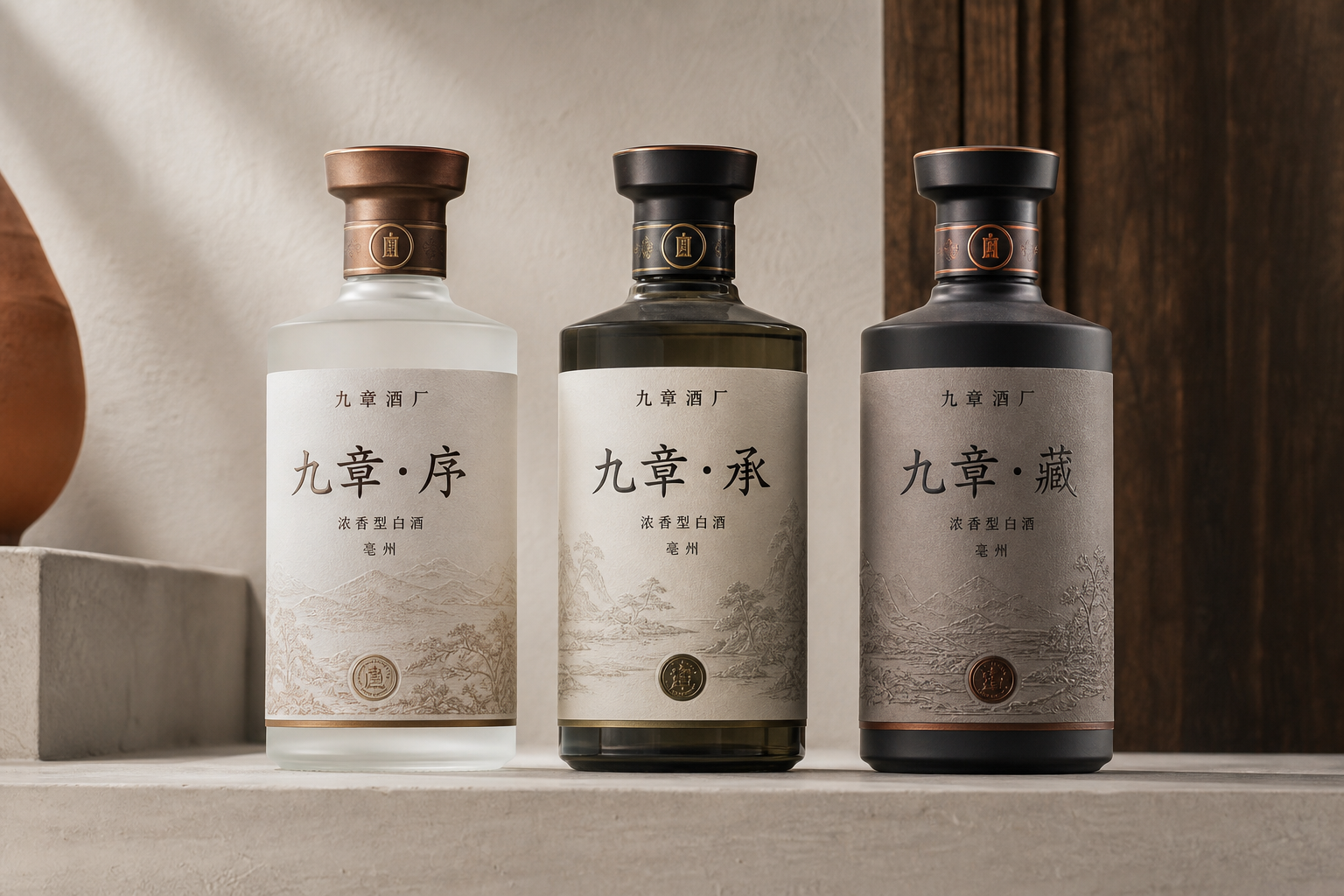 九章·序产品瓶身